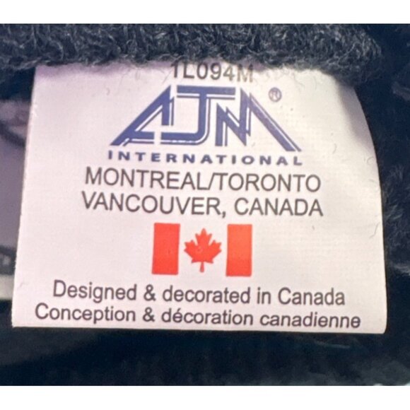 Ox Slinger Services Hat Gray & Black Beanie Norwich Ont Canada Touque - Picture 5 of 5